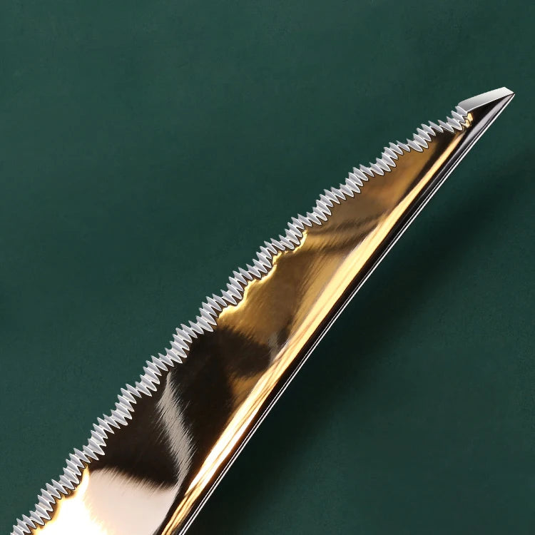 Frosted Stainless Steel Cutlery Set (Fork, Spoon & Knife)