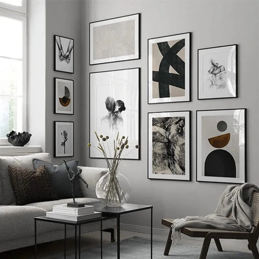 Modern Abstract Canvas Print for Home Decor