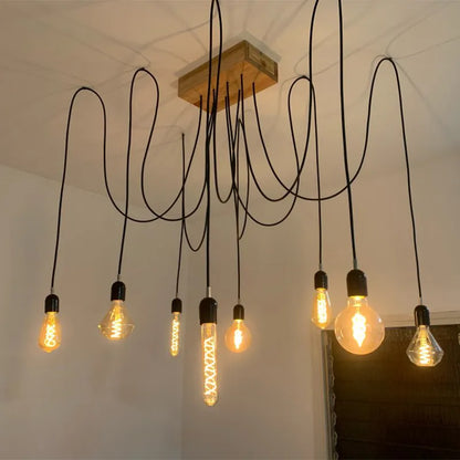 Vintage Spiral Filament Light Bulb - 15,000 Hour Life - E27 LED