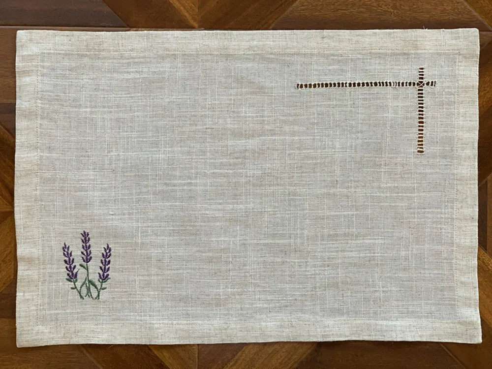 Linen-Blend Table Linens for Dining & Banquets