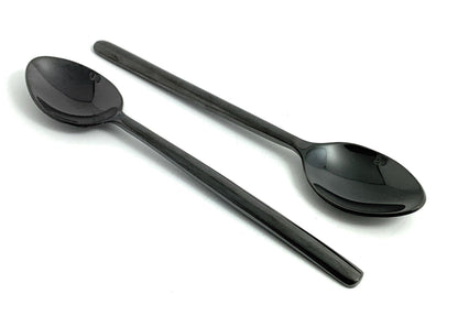 Premium Handcrafted Black Flatware Set – 20 PCS