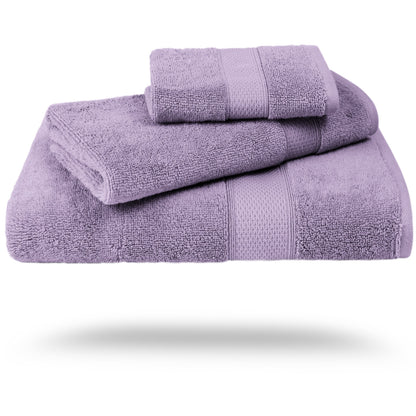 Thick Plush Bath Towels — Egyptian Cotton, Soft & Absorbent