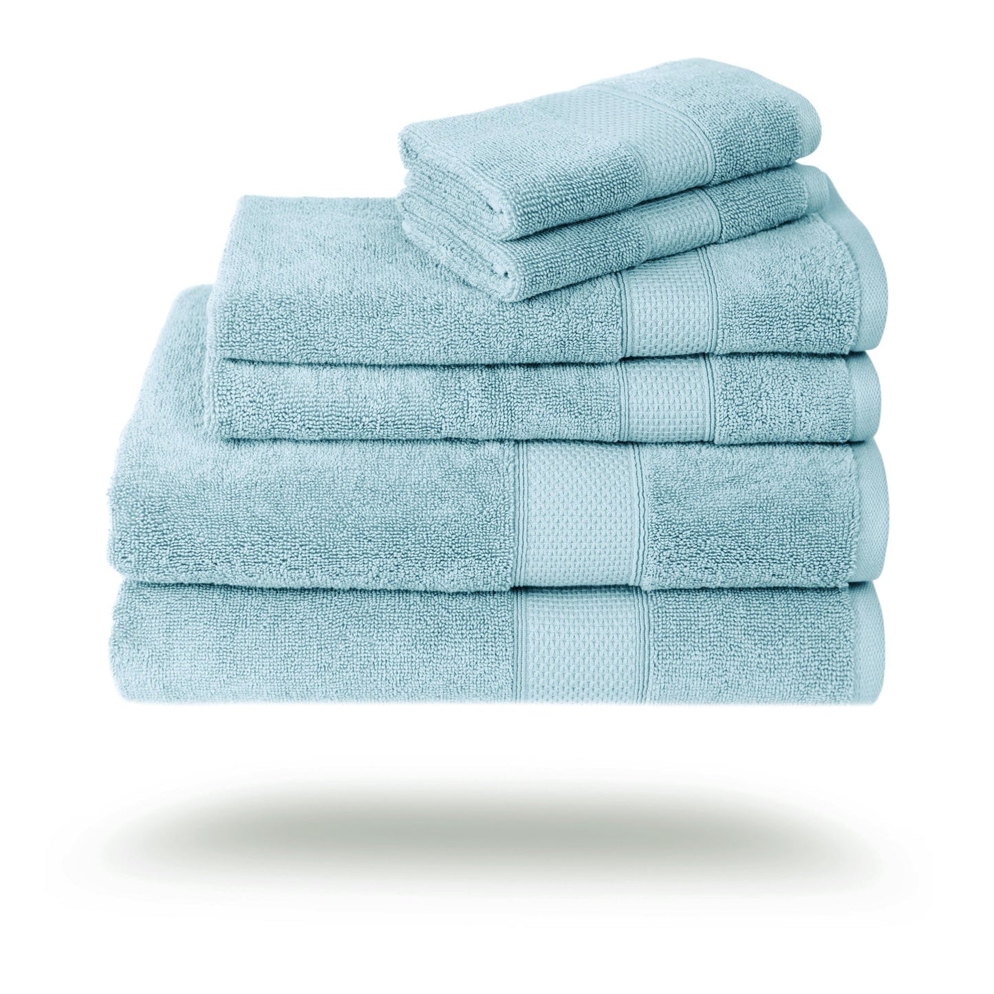 Thick Plush Bath Towels — Egyptian Cotton, Soft & Absorbent