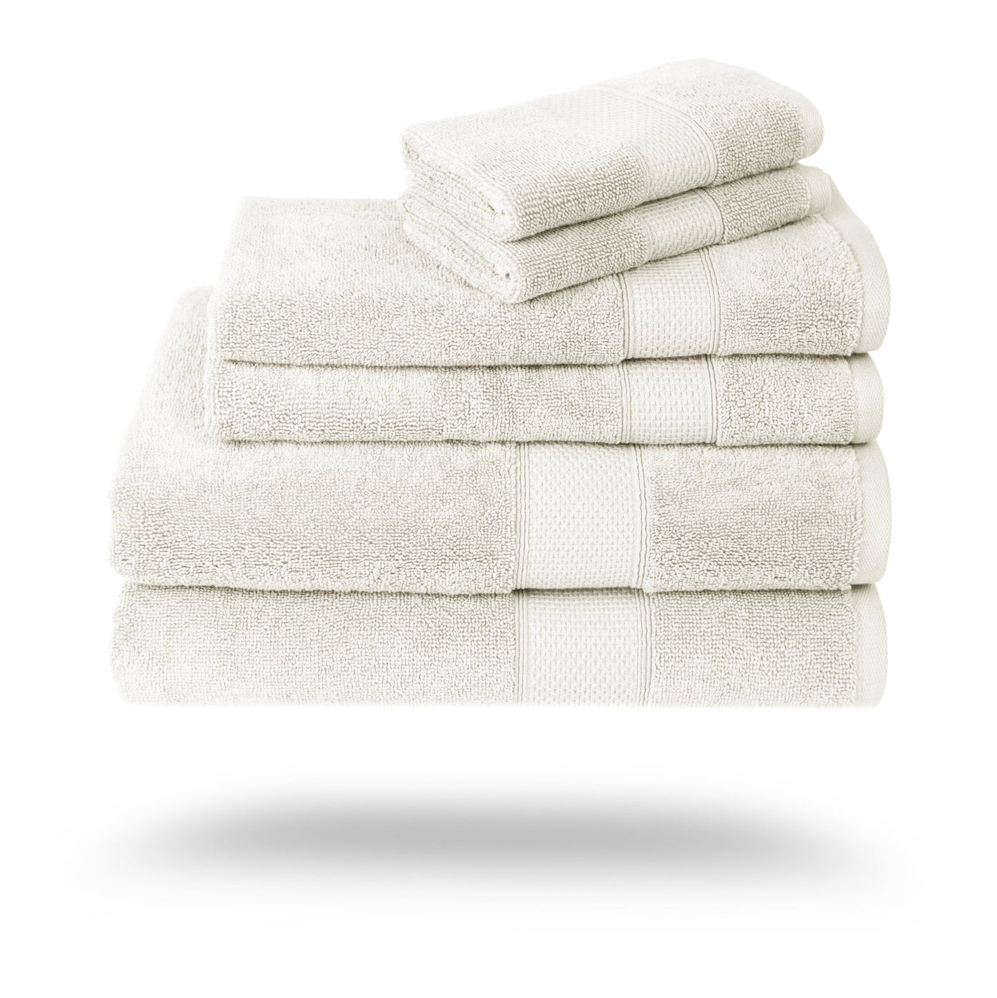 Thick Plush Bath Towels — Egyptian Cotton, Soft & Absorbent