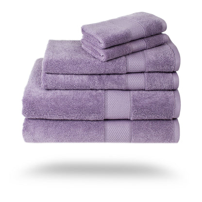 Thick Plush Bath Towels — Egyptian Cotton, Soft & Absorbent
