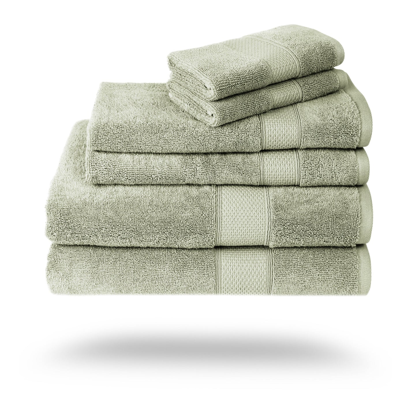 Thick Plush Bath Towels — Egyptian Cotton, Soft & Absorbent