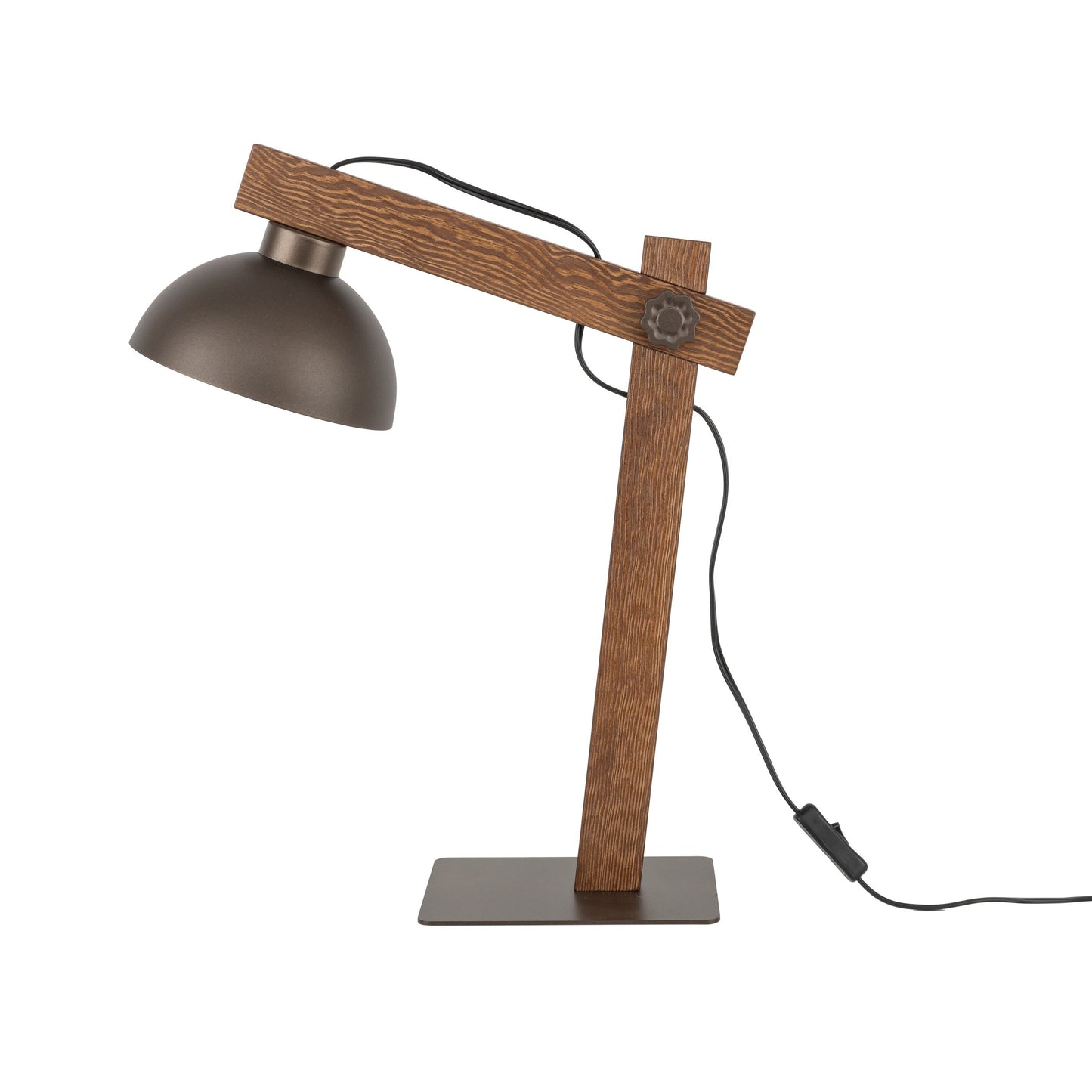 Brown Scandinavian Industrial Night Lamp – OSLO Multi-Light Collection