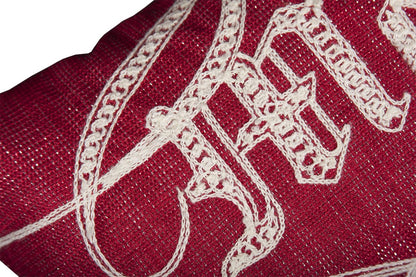 Merry Message Christmas Accent Pillow, 8"x14"