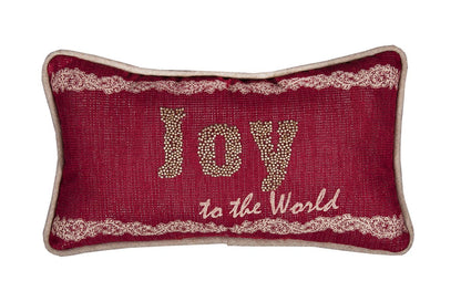 Joy to the World Seasonal Cushion