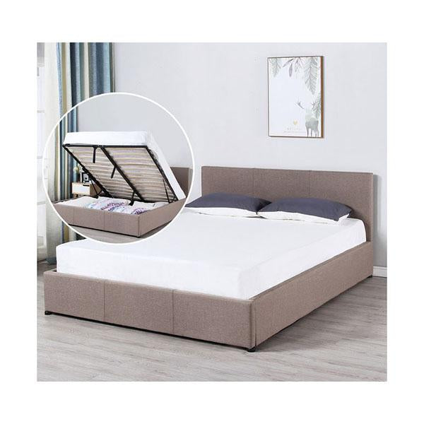 Space-Saving King Gas Lift Bed - Milano Series