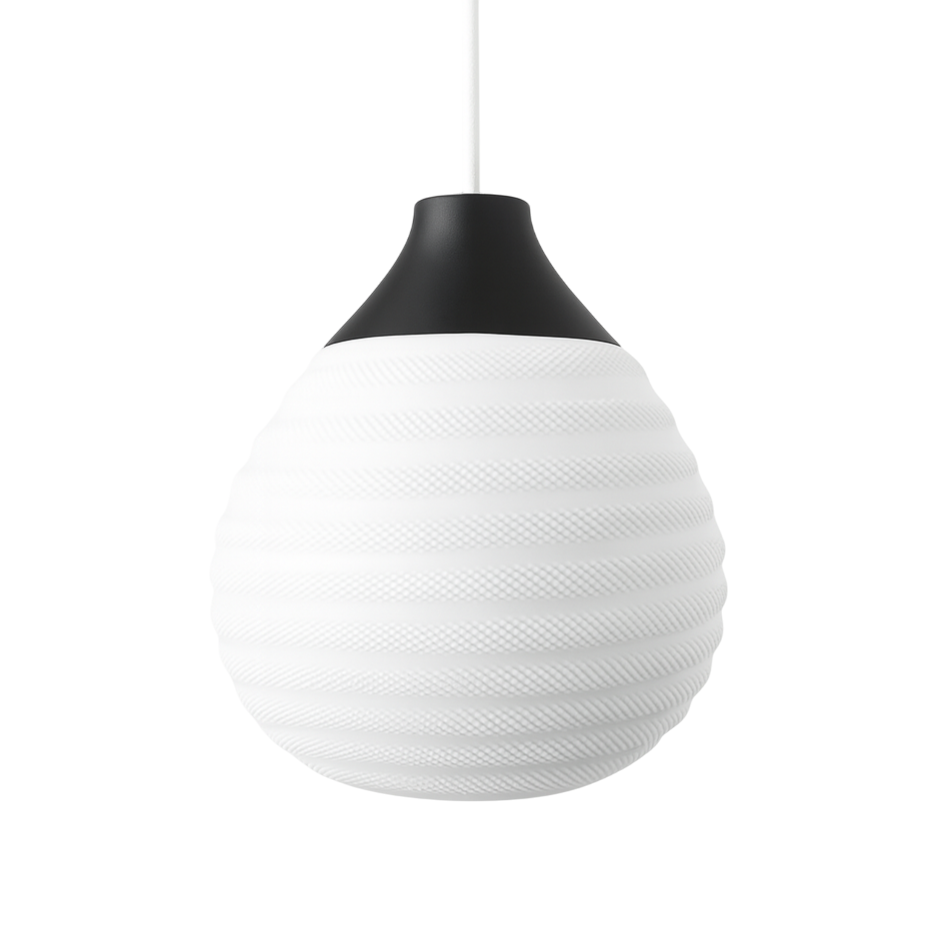 Soft Glow Spiral Ceiling Pendant