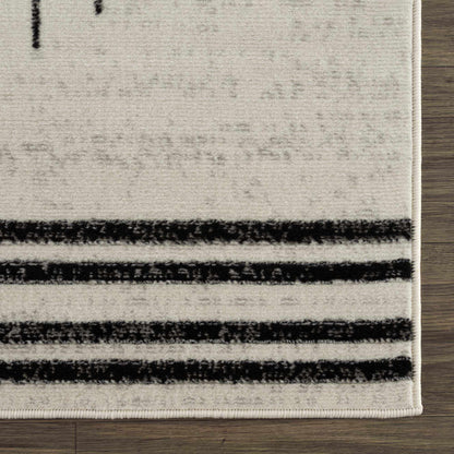 Hauteloom Angus Collection Non-Shedding Medium Pile Rug