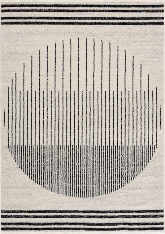 Hauteloom Angus Collection Non-Shedding Medium Pile Rug