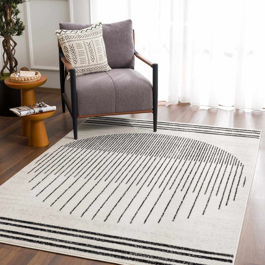Hauteloom Angus Collection Non-Shedding Medium Pile Rug