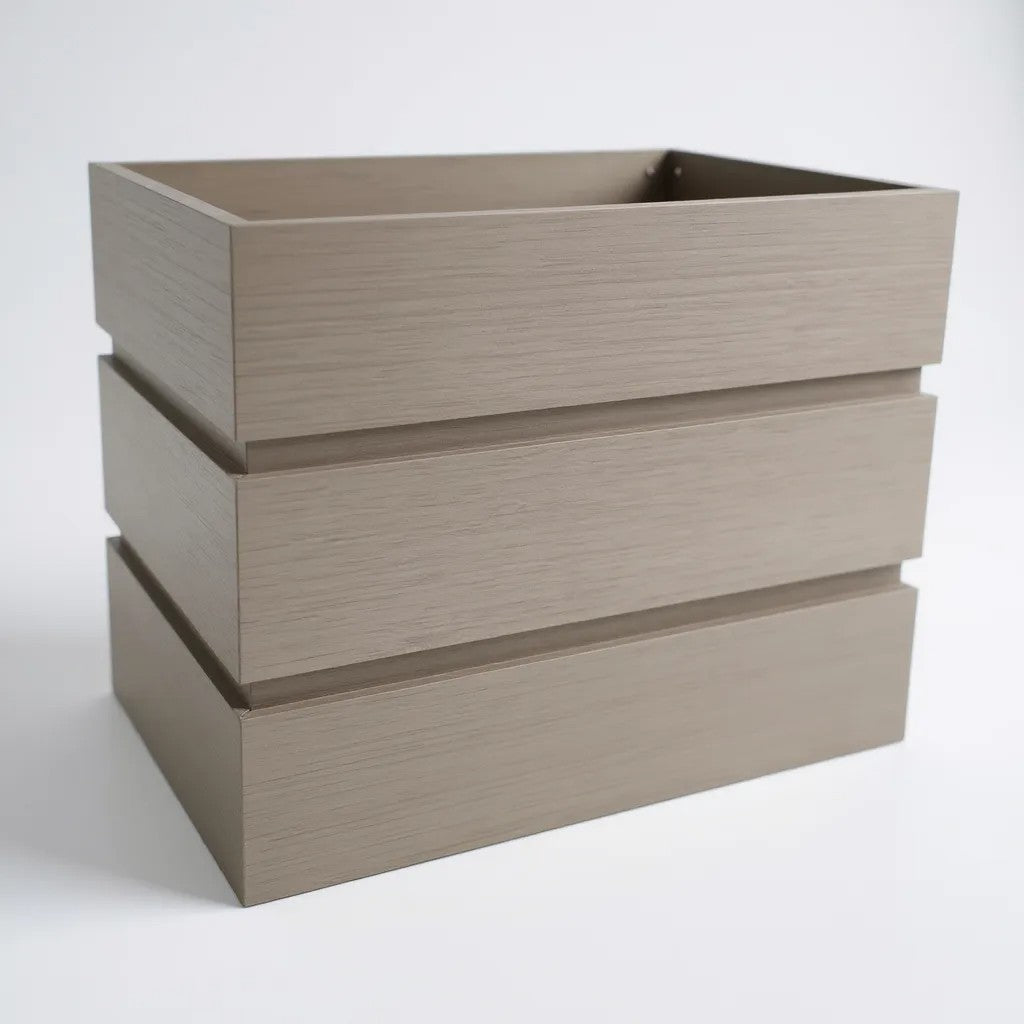 Rectangular Planter with Dual Height Options (Sleek & Modern Design)