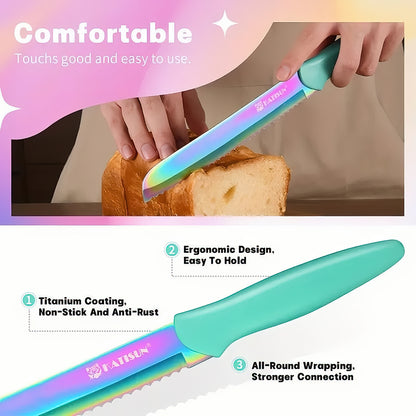 High Carbon Stainless Steel Snow Kitchen Knife Set