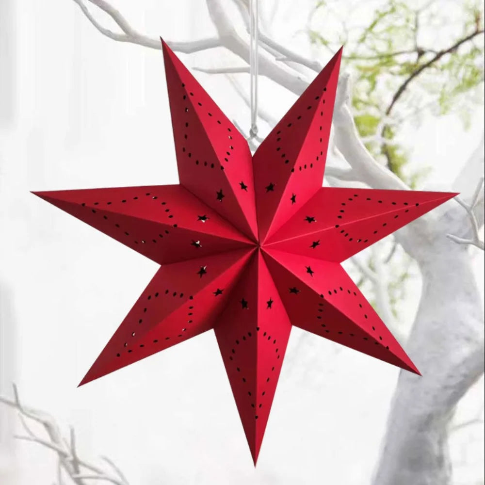Hanging Star Lampshade Decoration