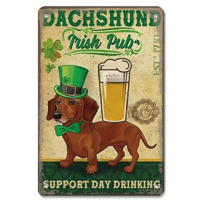 Retro Tin Sign for Bars, Pubs, & Home