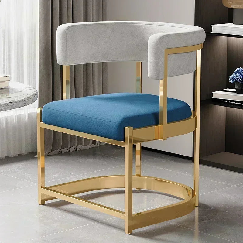 Contemporary Synthetic Leather Dining Chair – Perfect for Dining Rooms & Cafés