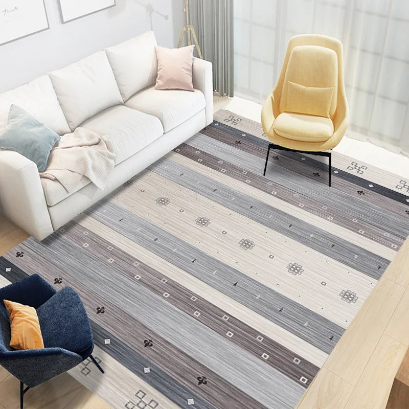 Moroccan Style Beige Area Rug – Soft, Washable, Easy Living