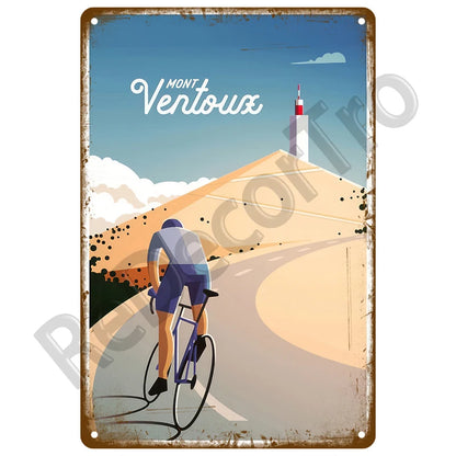 Seaside Memory Metal Sign – Vintage Wall Art