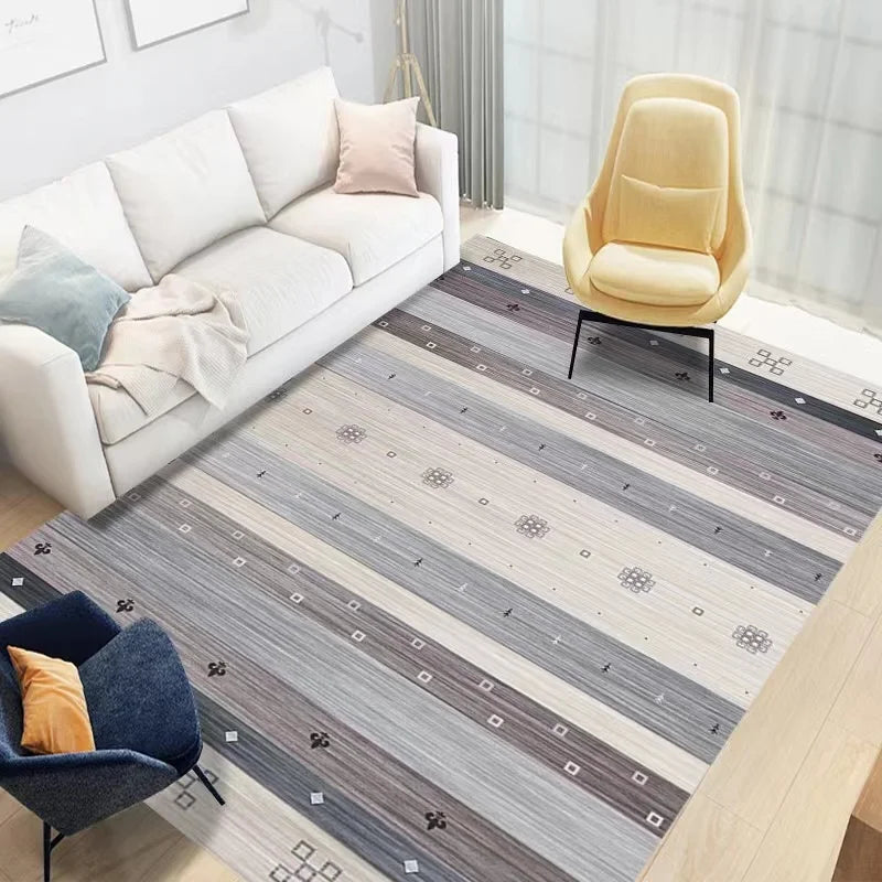 Moroccan Style Beige Area Rug – Soft, Washable, Easy Living