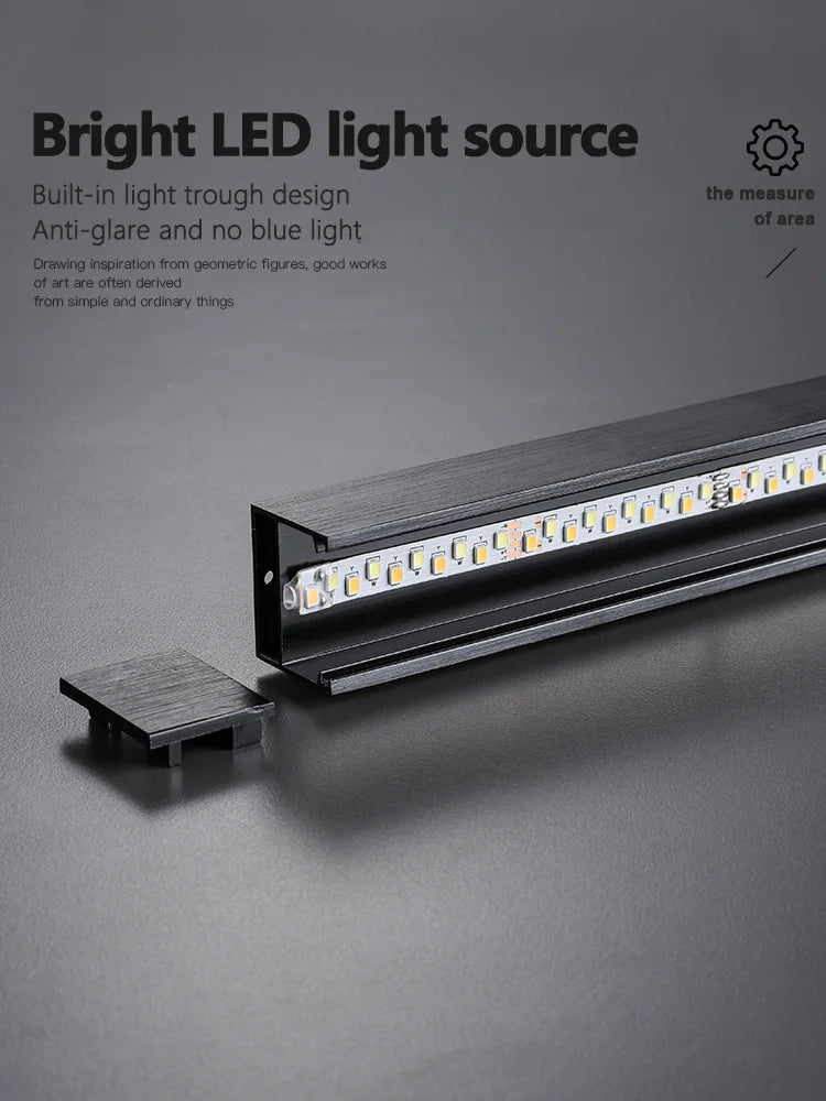 Modern Black LED Surface Mounted Ceiling Light