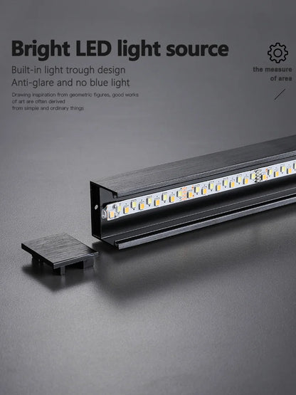 Modern Black LED Surface Mounted Ceiling Light