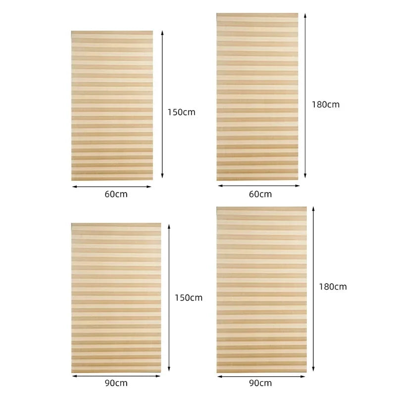Measurement chart of wooden panels with dimensions labeled.