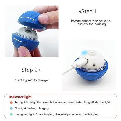 Smart Automatic Dog Toy Ball with 3-Hour Battery Life
