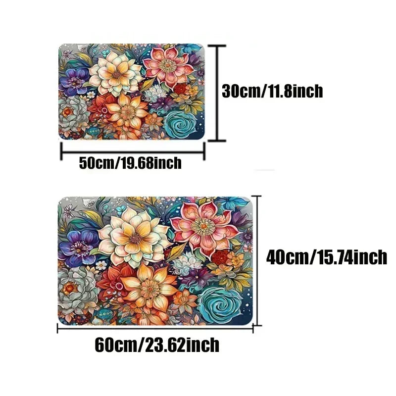 High Performance Low Profile Accent Rug - Anti-Slip & Fade Resistant