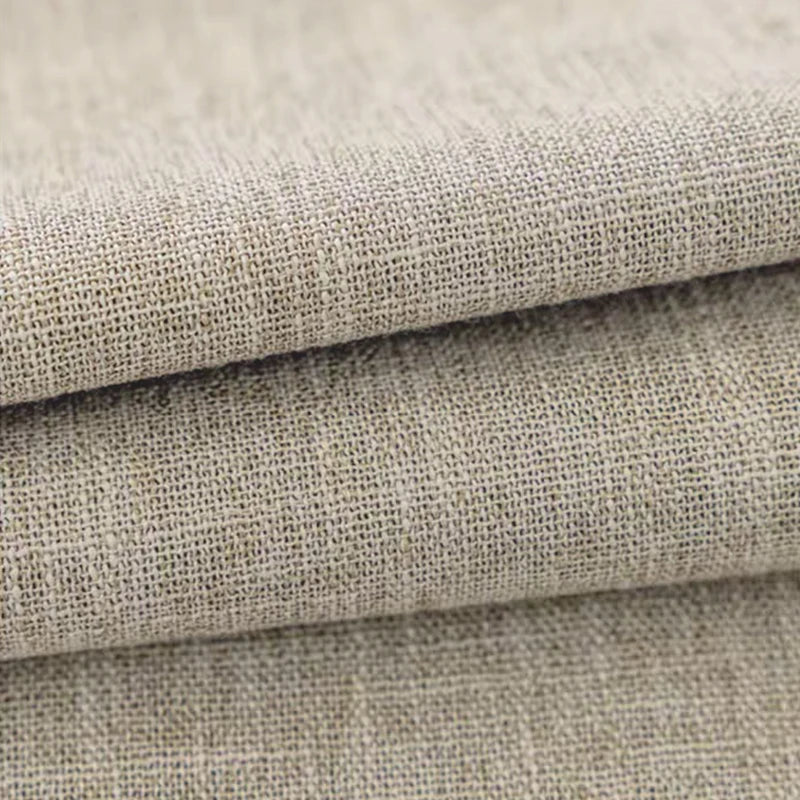 Textured Opaque Full Blackout Curtain