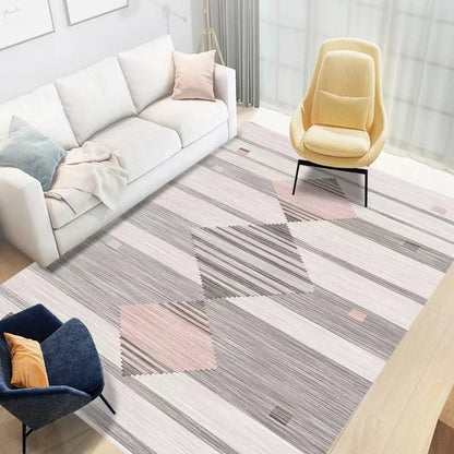 Moroccan Style Beige Area Rug – Soft, Washable, Easy Living