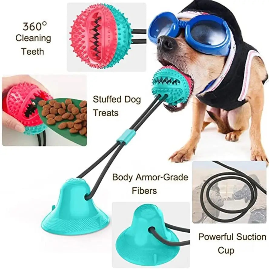 The "Never-Ending Tug" Interactive Dog Toy