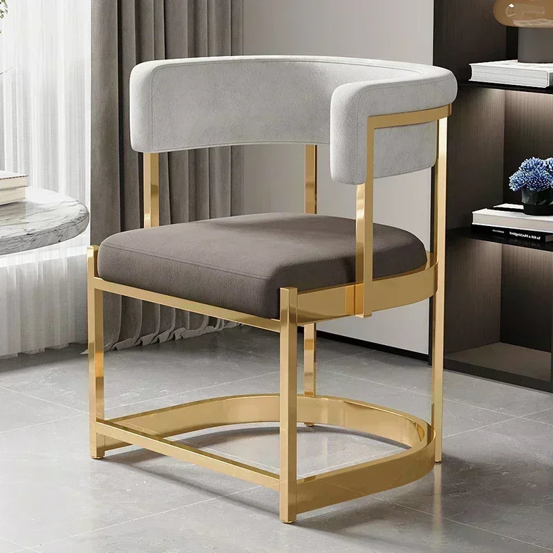 Contemporary Synthetic Leather Dining Chair – Perfect for Dining Rooms & Cafés