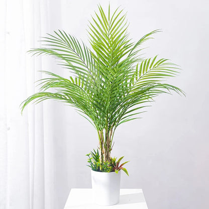 Artificial Palm Tree Indoor | Fake Fiddle Leaf Fig | Faux Tropical Plant