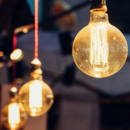 Vintage Edison Bulb - 30,000 Hour Lifespan - E27 Globe LED Bulb