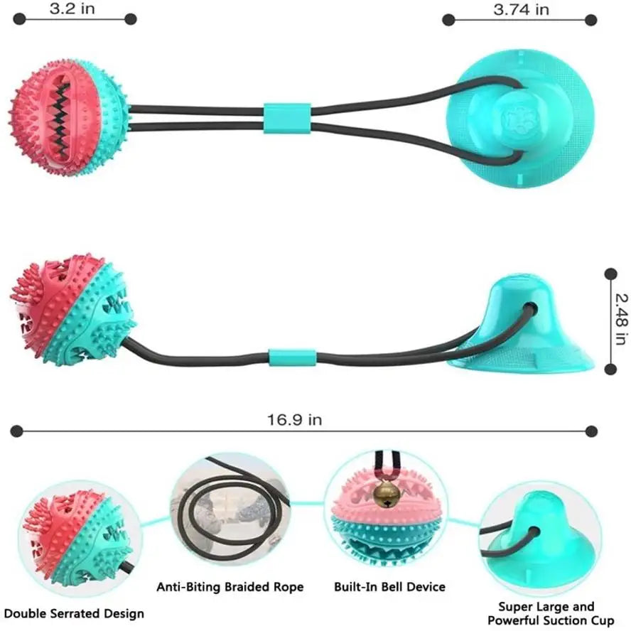 The "Never-Ending Tug" Interactive Dog Toy
