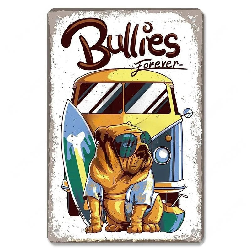 Retro Tin Sign for Bars, Pubs, & Home
