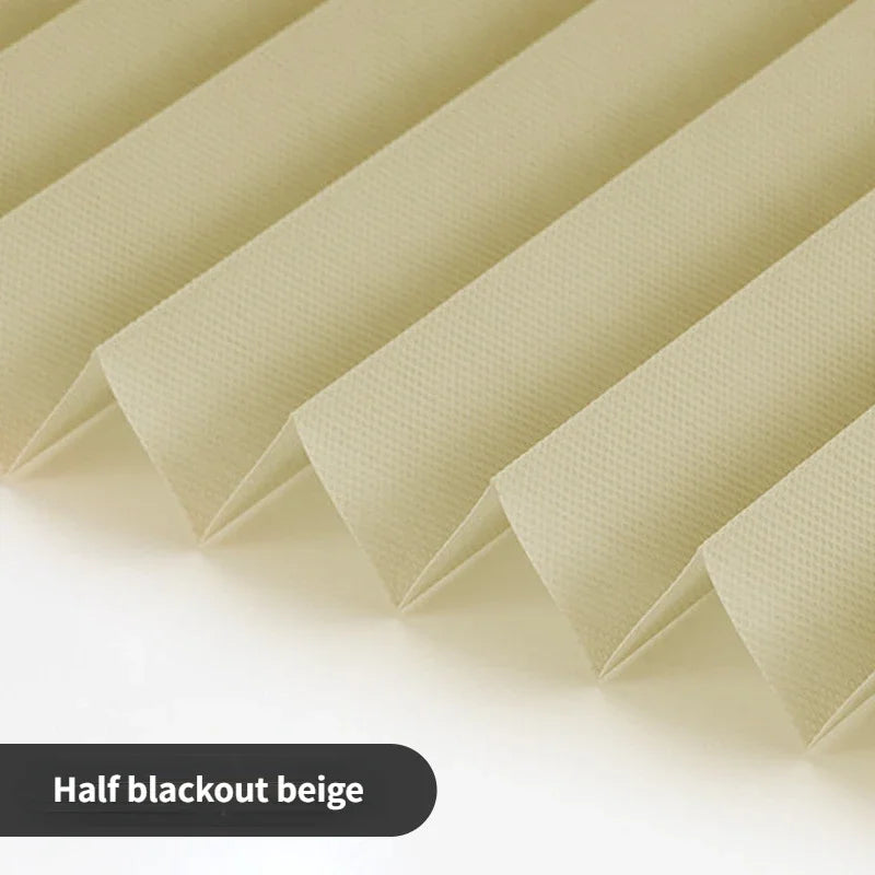 No Drill Pleated Blinds – Self Adhesive Window Shades
