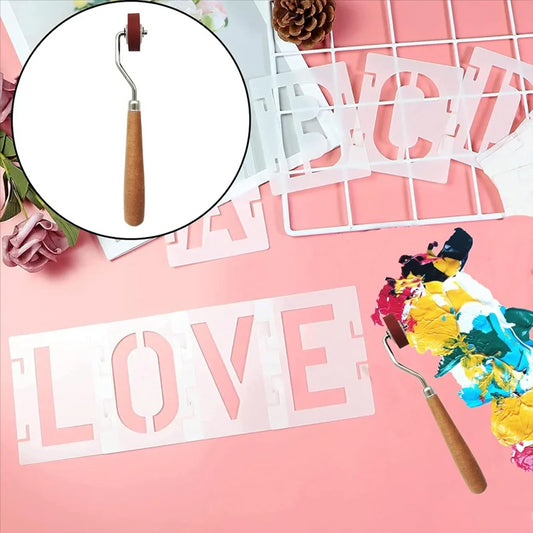 3-Piece Rubber Brayer Roller Set – Printmaking & Gel Printing Tools