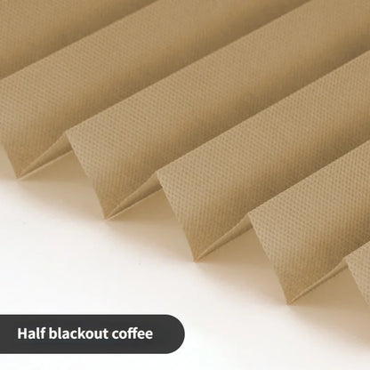 No Drill Pleated Blinds – Self Adhesive Window Shades