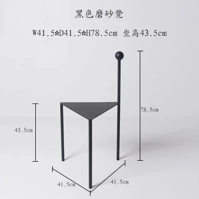 Modern Black Leisure Lounge Chair