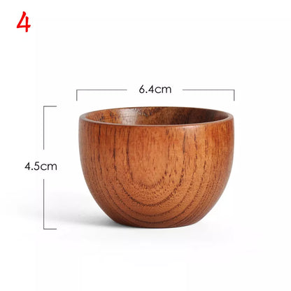 The Forest Sip: Handcrafted Natural Spruce Wood "Big Belly" Cup