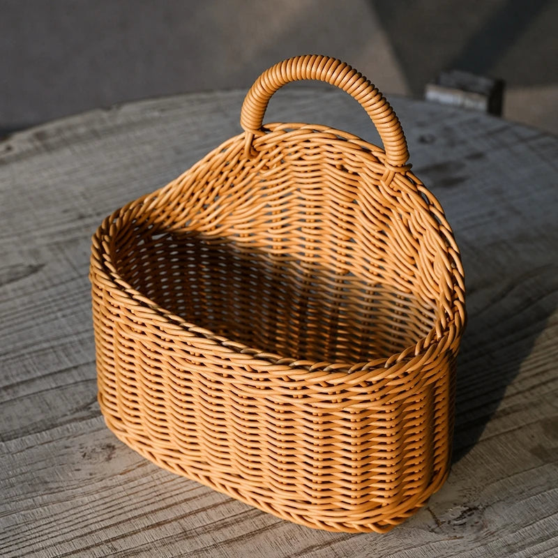 Decorative Wall-Hanging Kitchen Basket
