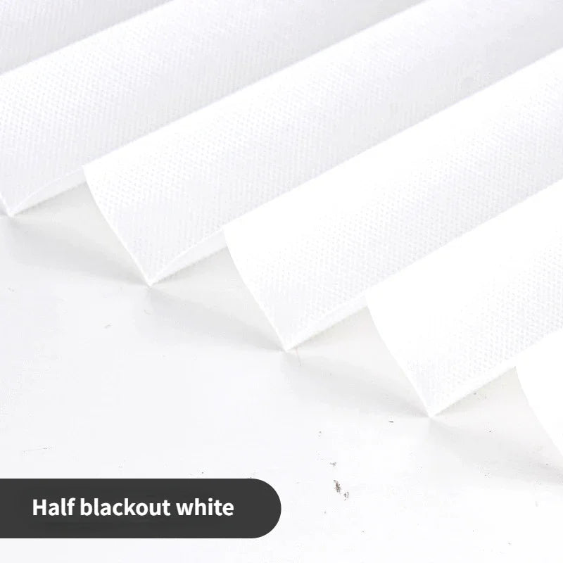 No Drill Pleated Blinds – Self Adhesive Window Shades