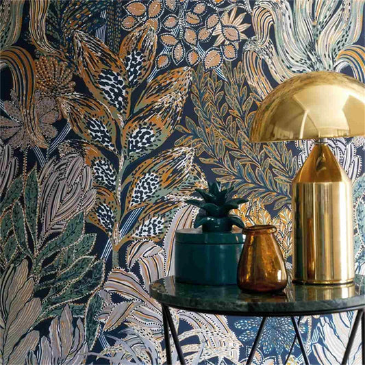 Contemporary 3D Silk Luxury Modern Wallpaper