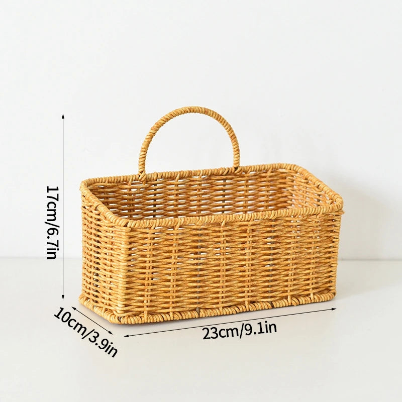 Decorative Wall-Hanging Kitchen Basket