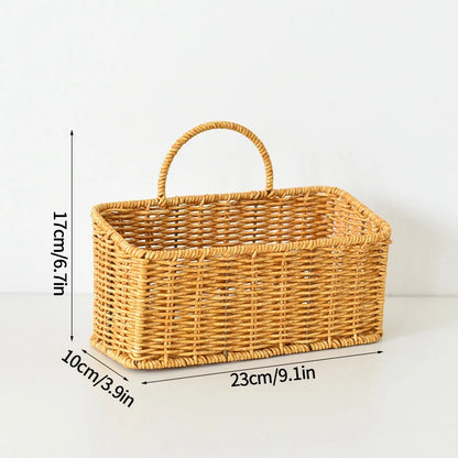 Decorative Wall-Hanging Kitchen Basket