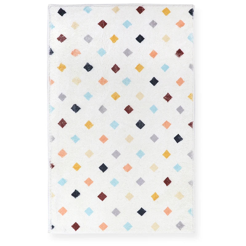 Plush Washable Area Carpet for Kids' Room